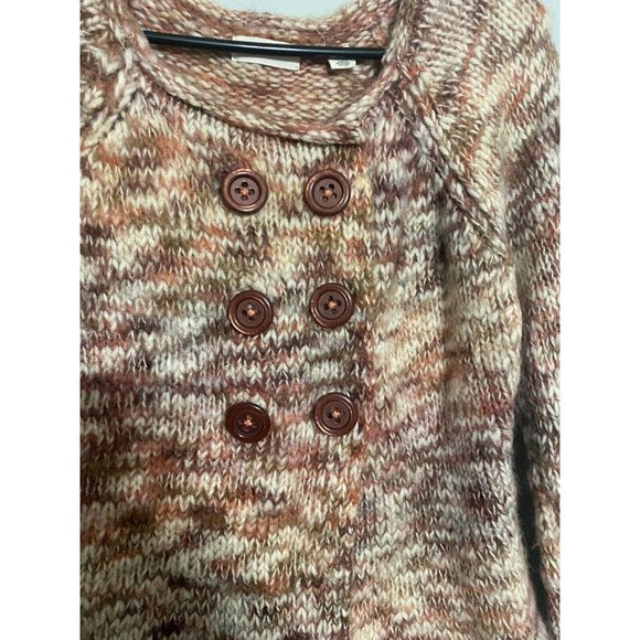 Anthropologie Sleeping on Snow Size Medium Cardigan Wool Front Buttons - Picture 2 of 8